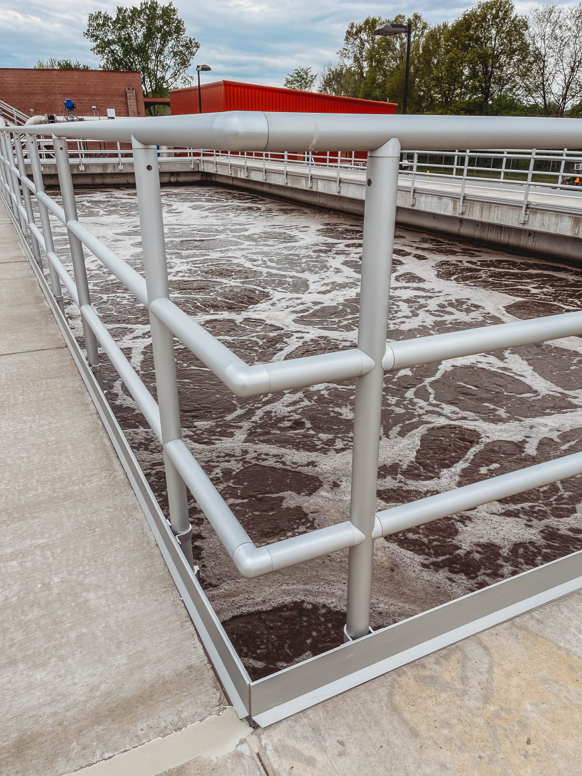 Aluminum IMCO Rails at Wentzville Water Reclamation Center