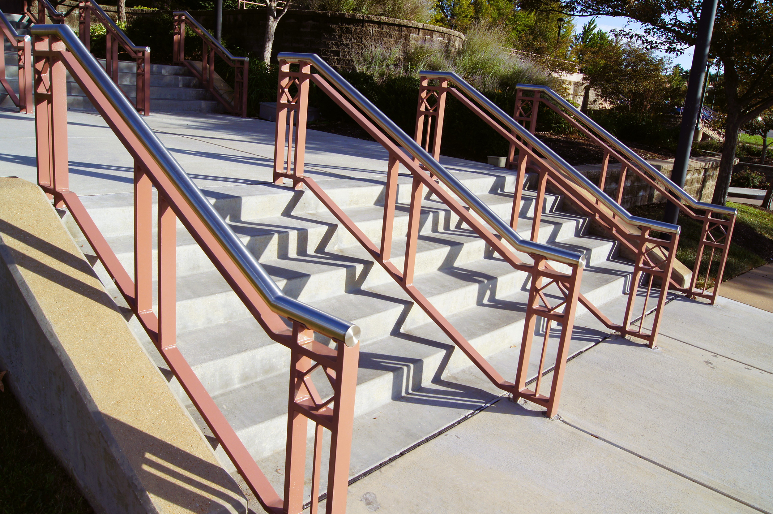 Ameren HQ exterior rail