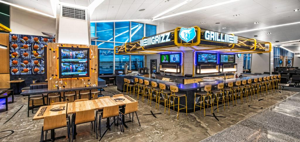 Memphis Grizzlies Restaurant miscellaneous steel